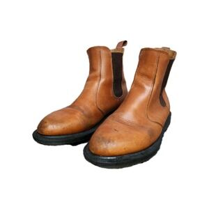 Dr. Martens Flora Chelsea Boots Brown Distressed Women's US Size 8 UK 6